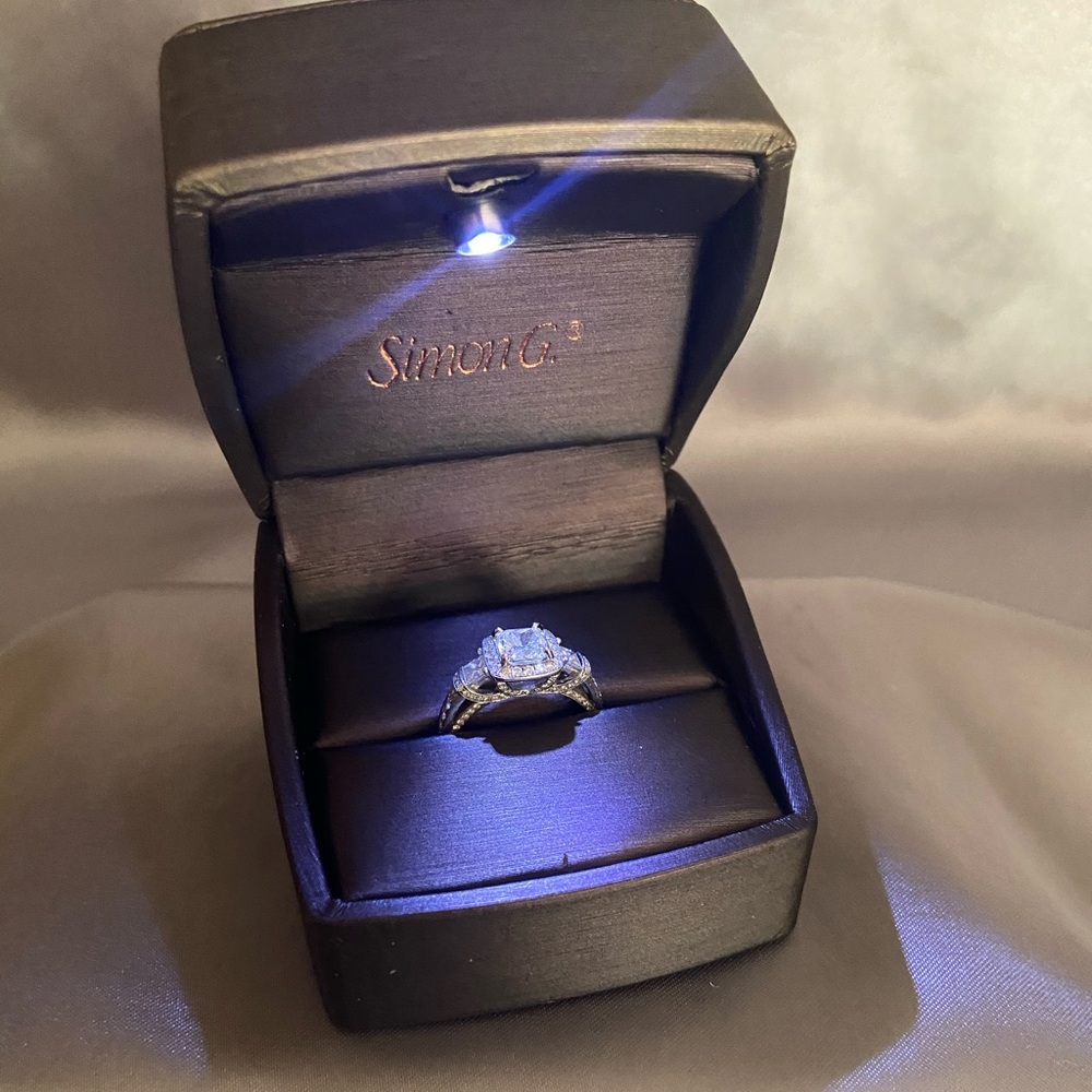 Simon G Engagement Ring 5.5